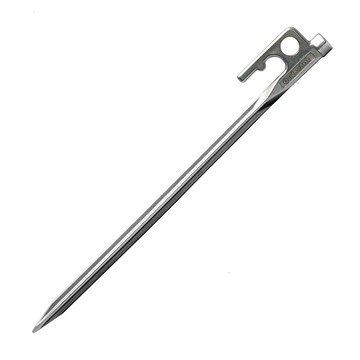 OutdoorBase 不鏽鋼強力鍛造營釘不鏽鋼十字營釘30cm(6入)-25988 露營 不繡鋼釘
