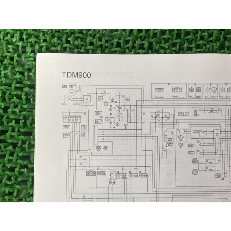 海外向モデル サービスマニュアル 補足版 配線図 ヤマハ 正規 中古 