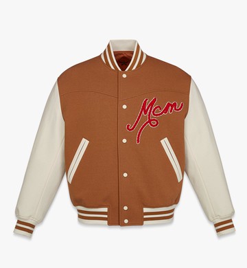 Logo Embroidered Varsity Jacket