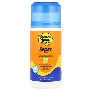 Banana Boat, Sport™ Ultra，走珠型抗曬乳液，SPF 60+，2.5 液量盎司（75 毫升）