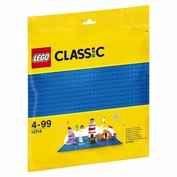【LEGO 樂高】磚星球〡10714 經典系列 藍色底板 Blue Baseplate
