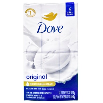 Dove 多芬 滋養柔嫩潔膚皂 90g - 溫和保濕 呵護您的肌膚  6入