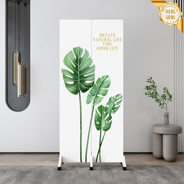 【入戶遮擋神器】屏風隔斷 客廳隔斷 玄關隔斷 出租房隔斷 簡約現代設計 免打孔可摺疊 家用衛生間遮擋 室內裝飾