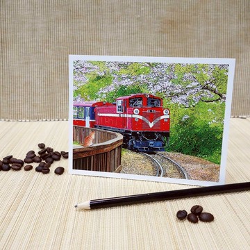 【台灣藝術家-林宗範】明信片-迎接春的到來