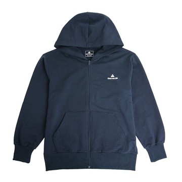 DeveUP - 棉質休閒連帽外套 (產品編號 : D01730-58 伍奧藍)