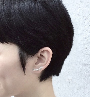 碎片耳環 Fragment Earring 風景系列 925純銀