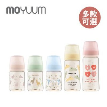 MOYUUM 韓國 第三代PPSU寬口奶瓶 (1m+) 170ml SOOSOOJIN聯名款 多款可選