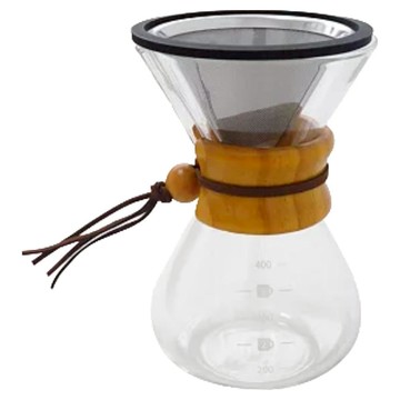 Pearl Horse 寶馬 巴菲特手沖咖啡壺 雙層 TA-G-11-400 400ml  1個  雙網