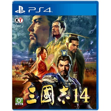 索尼PS4遊戲片 三國志14 三國 歷史模擬遊戲片  繁體中文 全新/二手