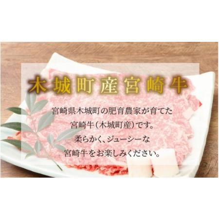 ふるさと納税 ＜宮崎牛和牛モモ肉すき焼き用300g＞ K01_0012_1 宮崎県木城町