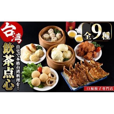 ふるさと納税 台湾飲茶点心セット(全9種) ぎょうざ ギョーザ 肉まん 惣菜 小籠包 専門店 飲茶 冷凍  宮崎県門川町