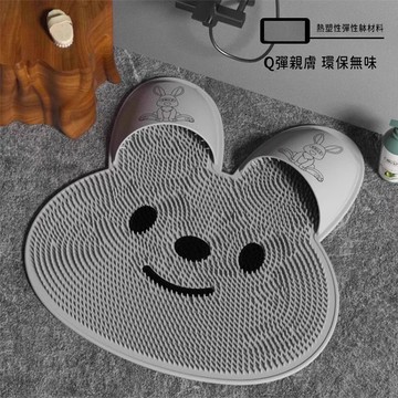 【免運🔥限時秒殺】硅膠兔兔 搓腳墊 洗腳神器 洗腳墊 刷腳墊 按摩腳墊 腳墊 洗腳 搓澡神器 洗澡刷 沐浴刷 搓澡 刷背