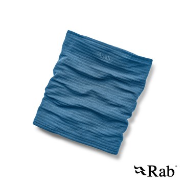 【RAB】Filament Neck Tube 輕量透氣保暖刷毛圍脖 暴風藍 #QAB35