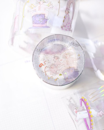 Doremi 系列 - 如魔如幻 割型透明膠帶 | 3.5 cm x 5m