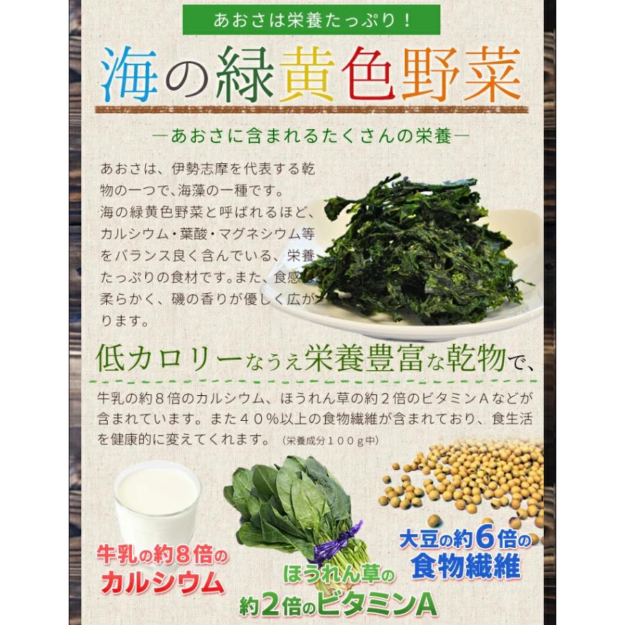 まるっと あおさ 粉末 １００ｇ メール便 送料無料 三重県産 アオサ １００％使用 チャック付袋入