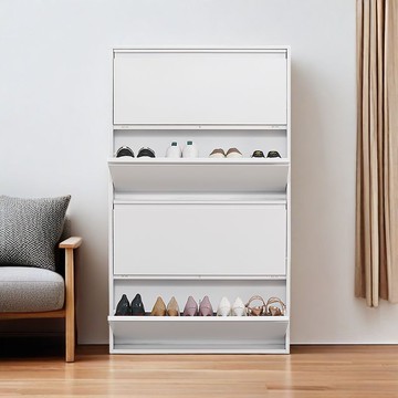 新款超薄金屬鞋櫃12CM入戶家用門口鞋櫃進門靠墻小戶型門后櫃Y182Y