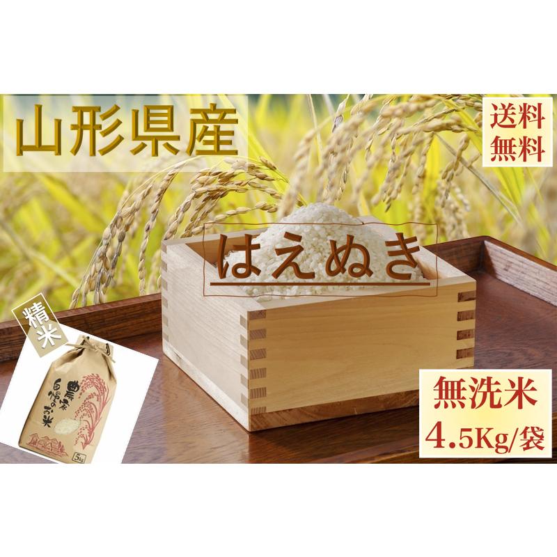 米 送料無料 当日精米 令和5年度産 山形県産 お米 はえぬき 玄米 5kg 白米・無洗米・分づき