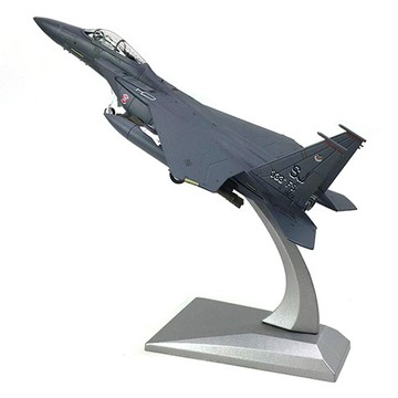 軍事模型 壓鑄成品 裝飾用戰鬥機 06 F-15E 鷹式  1個  混合色