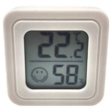 數顯高精度電子溫濕度計  白色  1個