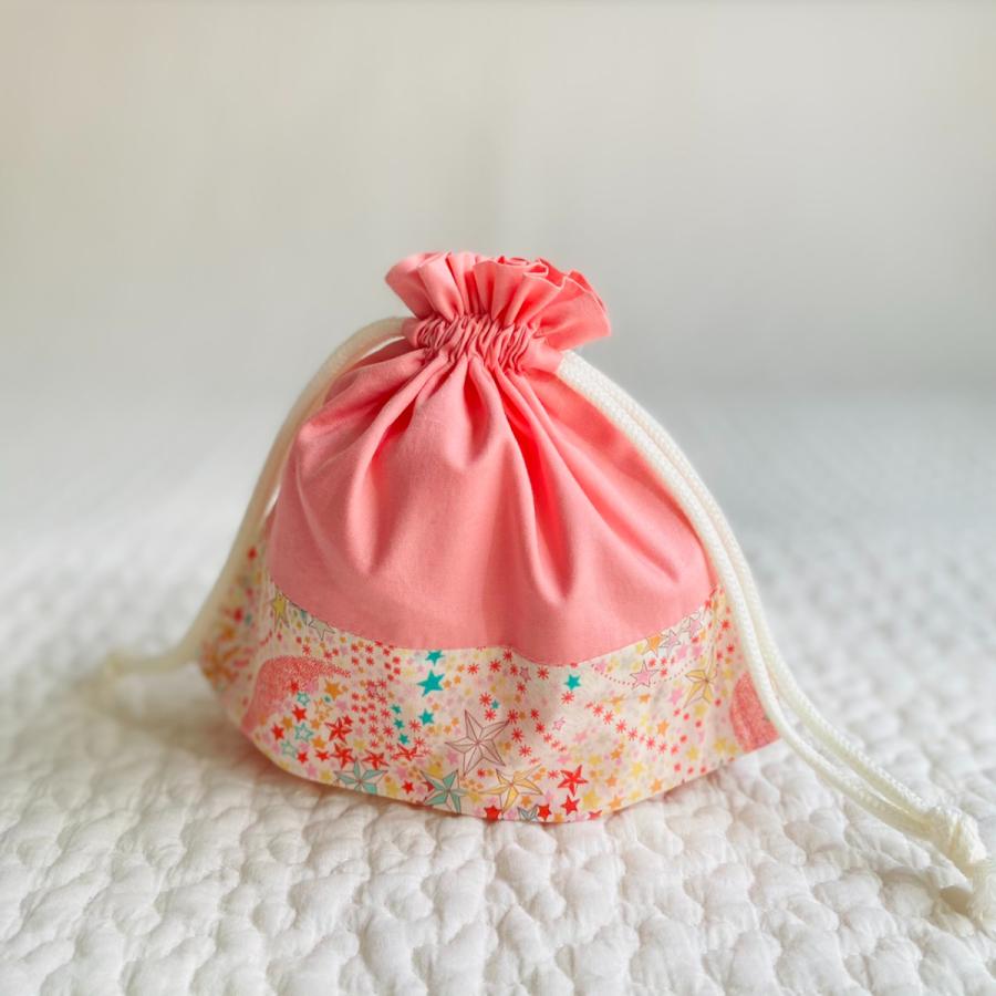 オーダー コップ袋　巾着袋 リバティ ♡yopi♡　ハンドメイド
