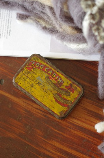 老又好雜貨 金屬 澳洲老長方形鐵盒 W396