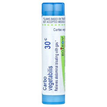 Boiron, 植物碳，30C，腹脹和脹氣緩解，約 80 粒