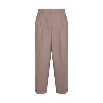 Ami Paris - Taupe Wool Blend Pants