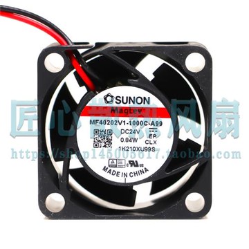 建準SUNON MF40202V1-1000C-A99 G99 DC 24V 0.84W 4厘米散熱風扇
