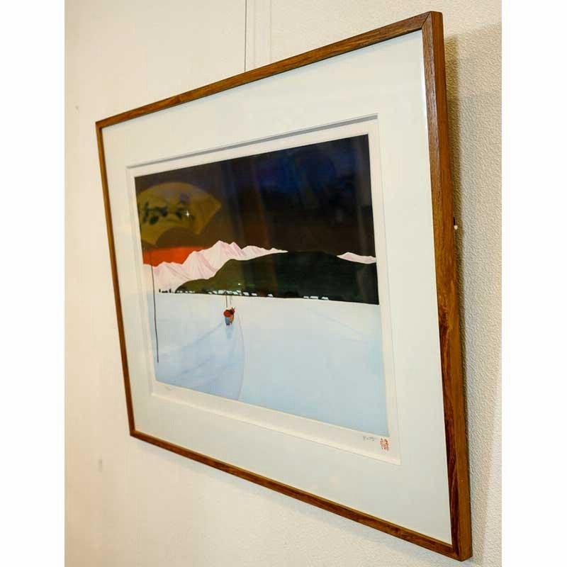 殿堂 斎藤真一 絵画 エディションNO.有り 絵画