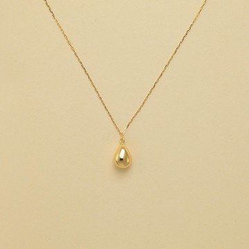 【 ARTE WHITE 】K18 高光水滴項鍊