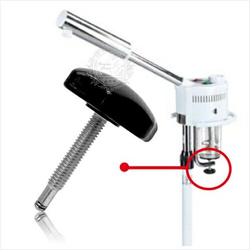 儀器小零件--美膚機水杯底部黑色托盤大螺絲(單入) [52636]