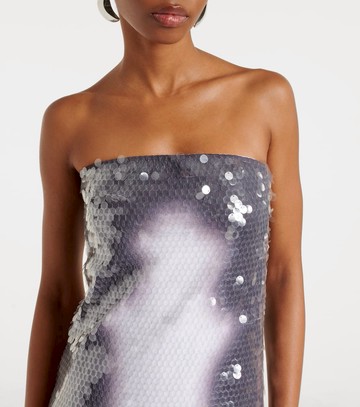 Sportmax Sequined jersey midi dress