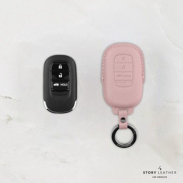 STORY LEATHER 【HONDA-O3】【車鑰匙皮套 巴掌紋芋泥紫】 Style HONDA-O3