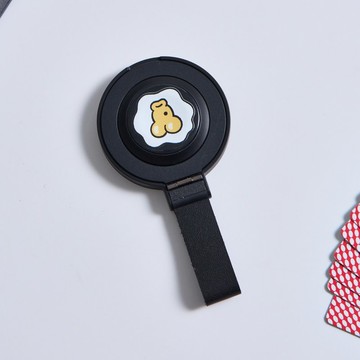 屌面人Lanparman荷包蛋ㄐㄐ15W二合一磁吸支架無線充電器(手機+Wa