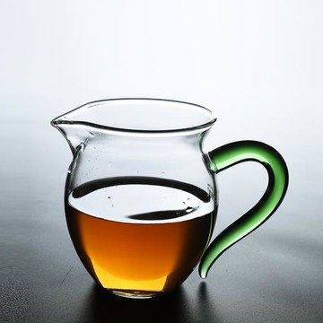 舊望格功夫茶具透明玻璃大號帶把茶海公道杯勻茶杯茶漏茶葉過濾器