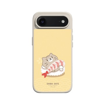 iPhone Air SolidX 貝殼灰 - 柴語錄 Shiba Says - 鮮蝦太子