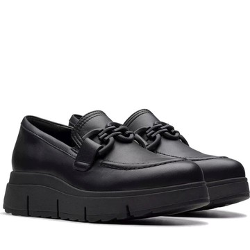 CLARKS LORIINI LOAFERS 黑色女款鞋子