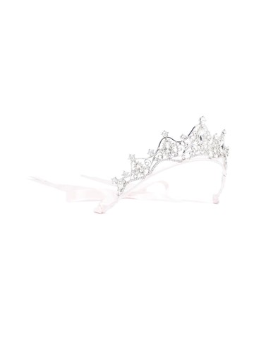 Monnalisa - crystal-embellished headband - kids - Polyester/Brass/glass - One Size - Pink