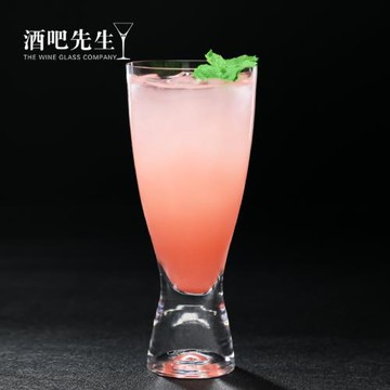 酒吧先生捷克進口水晶玻璃杯雞尾酒杯長飲杯柯林杯氣泡杯啤酒杯子