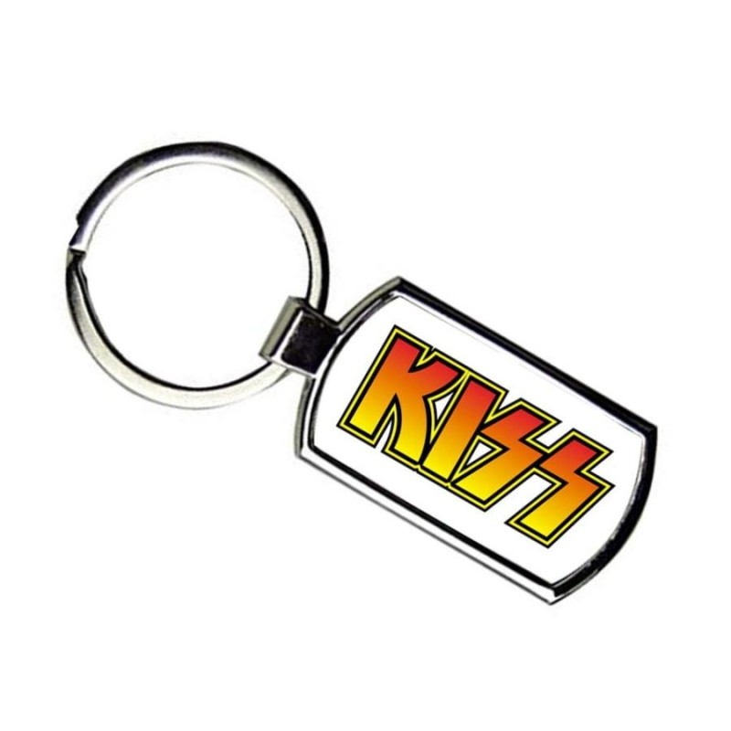 限定!Metal Keychain/キーホルダー/メタル/キーチェーン/キーリング【KISS/キッス】グラムメタル/ロックバンド/ROCK  BAND-4 | LINEショッピング