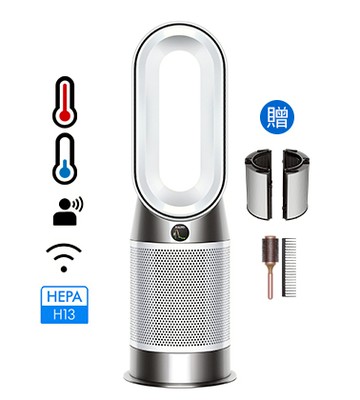【送濾網】Dyson Purifier Hot+Cool™ 三合一涼暖智能空氣清淨機 HP11 (白色)