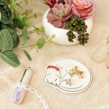 Sleepy Animal懶洋洋動物飾品盤【狗Dog】居家|佈置|裝飾|擺飾|