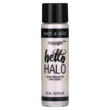 wet n wild, MegaGlo，Hello Halo 液體高光筆，303A Halographic，0.5 液量盎司（15 毫升）