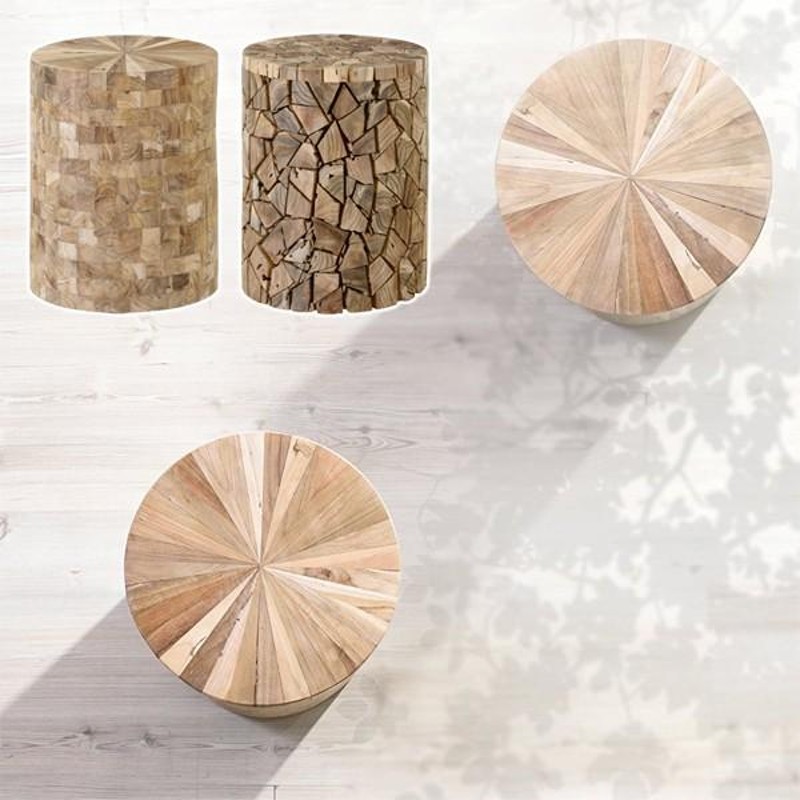 丸 椅子 スツール 花台 丸卓 花梨木製 唐木 【公式通販】