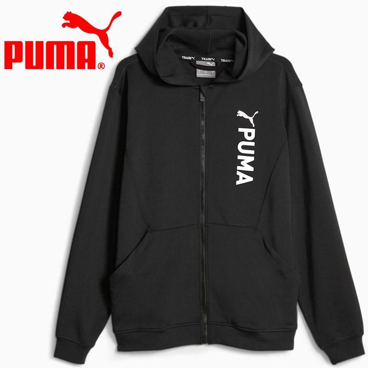 プーマ PUMA FIT DOUBLE ニット フルジップフーディー 524674-01