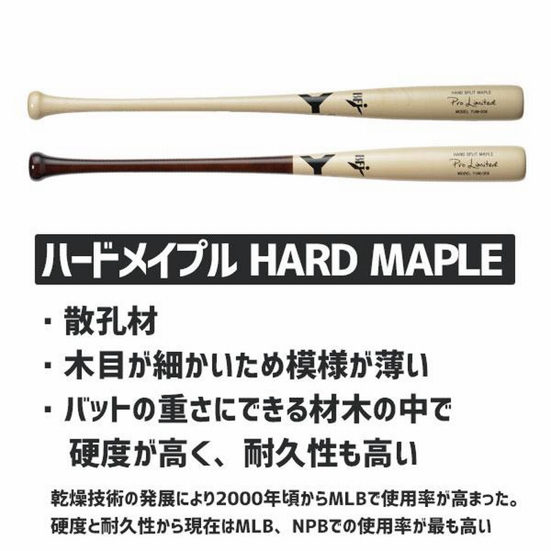 日本製 2ウェイ ヤナセバット 10%OFF 野球 ヤナセ 硬式木製バット 北米