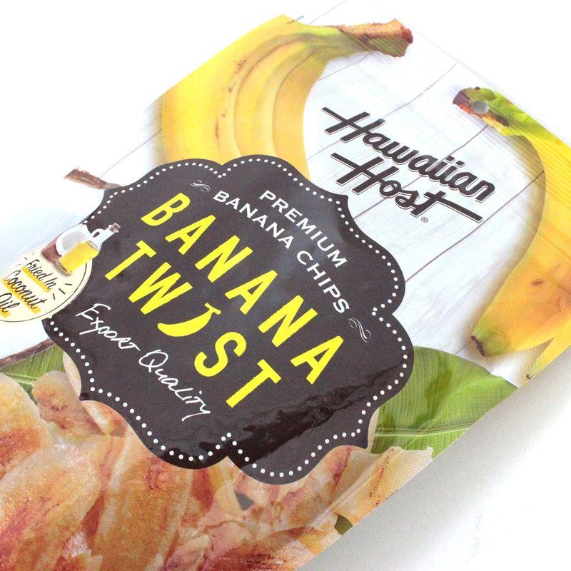 Hawaiian Host BANANA TWIST バナナツイスト2.8z 80g バナナチップス フルーツチップス プレゼント お菓子