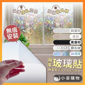 【台灣出貨】窗戶玻璃貼 玻璃貼 靜電貼 防窺玻璃貼 靜電玻璃貼 玻璃貼紙 霧面玻璃貼 玻璃窗貼 玻璃靜電貼 浴室玻璃貼