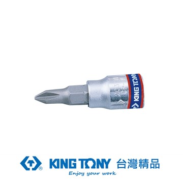KING TONY 金統立 專業級工具 1/4"DR.十字起子頭套筒 PH4 KT203104
