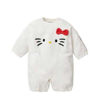 サンリオ スウェット サガラ刺しゅうミニカバーオール ベビー服 子供服 女の子 通販 Lineポイント最大get Lineショッピング